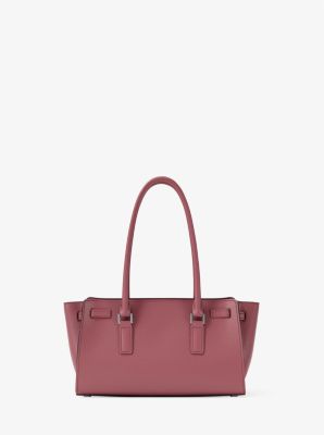 Bolso satchel Hamilton Moderne pequeño de piel in PALORROSA | Michael Kors