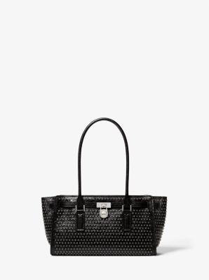 Henkeltasche Hamilton Moderne Small aus Leder mit Ösen