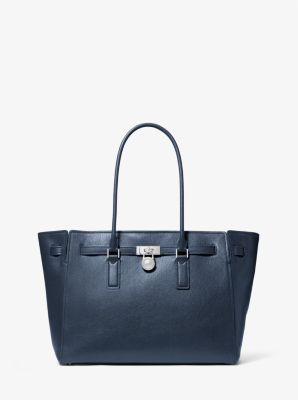 MK Shopper Hamilton Moderne Large Aus Leder - Blau