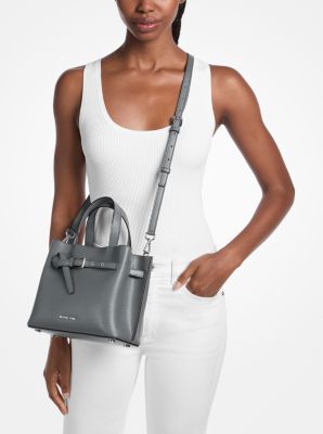 Henkeltasche Emilia Small aus gekrispeltem Leder image number 3