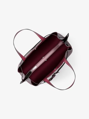 Henkeltasche Emilia Medium aus gekrispeltem Leder image number 1