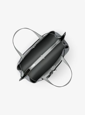 Henkeltasche Emilia Medium aus gekrispeltem Leder image number 1