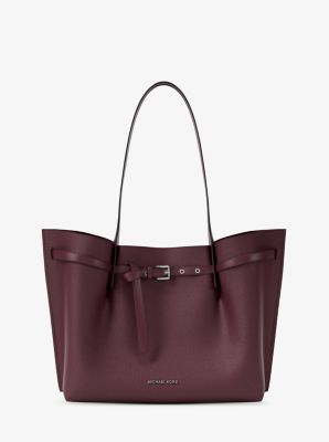 Borsa tote Emilia grande in pelle martellata image number 0