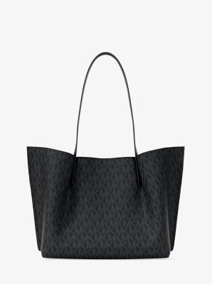 Borsa tote Emilia grande con stampa logo image number 2
