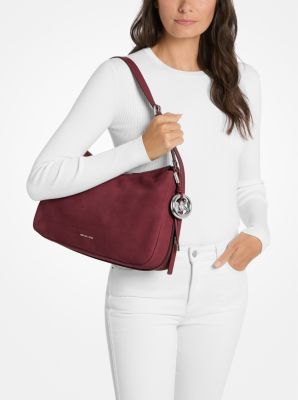 Schultertasche Nolita Medium aus Nubuk