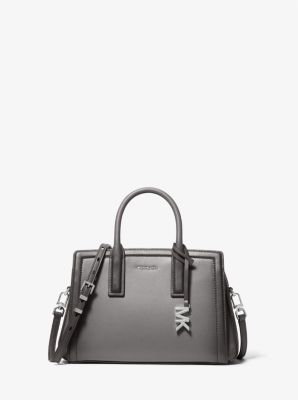 Laila Small Burnished Leather Satchel image number 0
