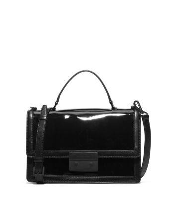 Callie Patent-Leather Messenger
