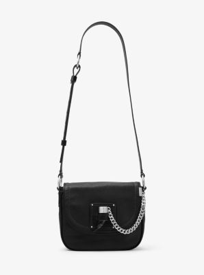 James Medium Leather Saddlebag