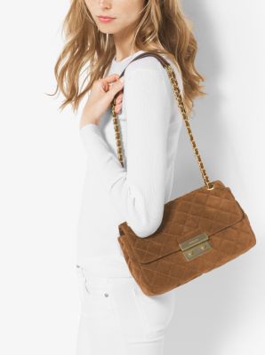 Michael kors sloan quilted shoulder clearance bag