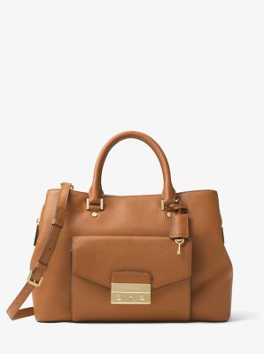 michael kors leigh large satchel