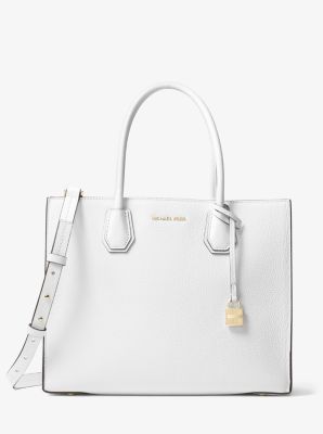Mercer Large Pebbled Leather Accordion Tote Bag image number 0
