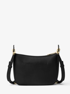 Raven medium pebbled leather shoulder online bag