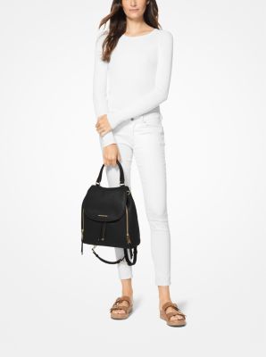 Michael michael kors shop viv large leather backpack