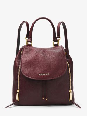 Michael kors deals viv leather backpack