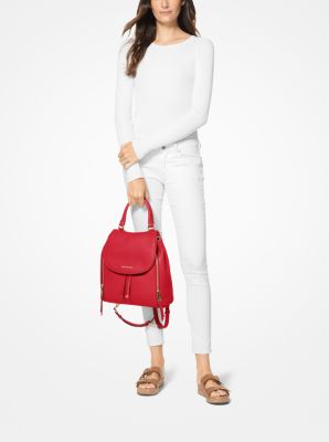 Viv Large Leather Backpack Michael Kors