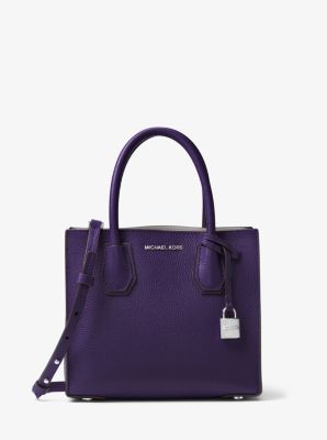 michael kors plum tote