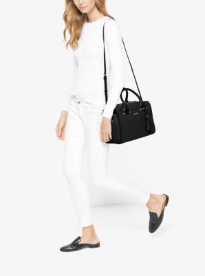 Michael Kors Cinder Leather Greenwich Large Bucket Bag