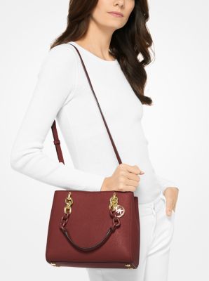 Cynthia medium clearance saffiano leather satchel