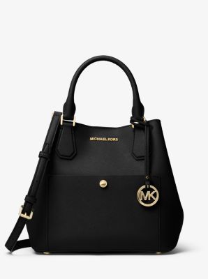 Michael Kors Greenwich Extra-small Saffiano Leather Satchel In