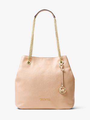 Jet Set Large Leather Shoulder Bag | Michael Kors