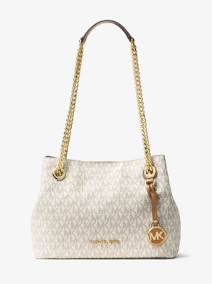 kick【MBMJ】LEATHER SHOULDER BAG 2945B COACH® Outlet | Laurel Shoulder Bag In Blocked Signature Leather