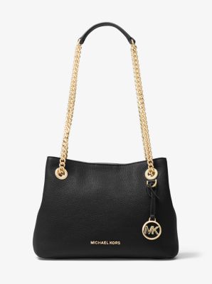 Michael Kors Bags | Michael Kors Jet Set Travel Large Chain Tote Shoulder Bag Black | Color: Black | Size: Os | Honesto9's Closet