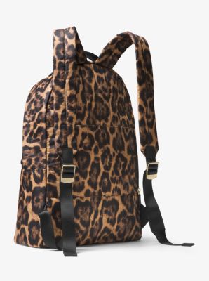 Michael kors deals animal print backpack