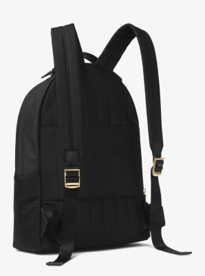 Michael Kors Outlet: Michael backpack in recycled nylon - Black