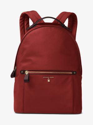 michael kors maroon backpack