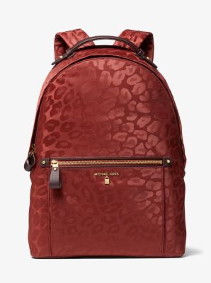 michael kors backpack red