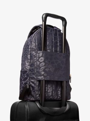 michael kors kelsey backpack leopard