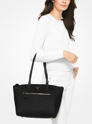 Kelsey Medium Nylon Tote Bag Michael Kors