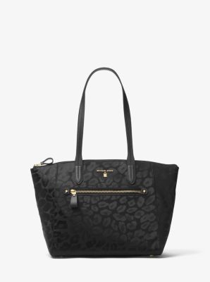 michael kors leopard tote