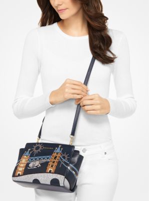 Selma Nouveau Novelty London Leather Messenger | Michael