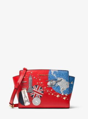 Sac messager Selma Nouveau Novelty en cuir