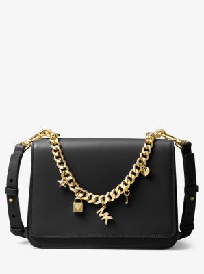 Michael kors mott shop leather crossbody bag