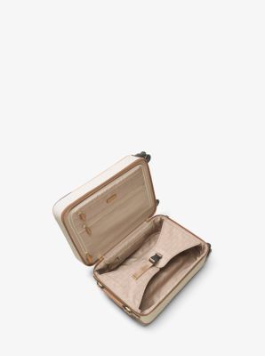 Michael kors jet cheap set travel logo suitcase