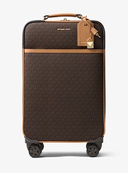 Jet Set Travel Logo Suitcase - BROWN - 30F7GTMT4B