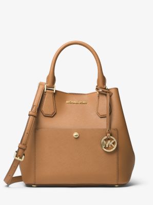 Sac &agrave; main Greenwich en cuir Saffiano