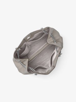 Sac &agrave; &eacute;paule Jet Set en cuir