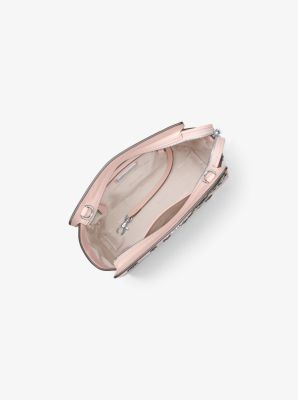 Selma Nouveau Novelty Tokyo Leather Messenger | Michael Kors