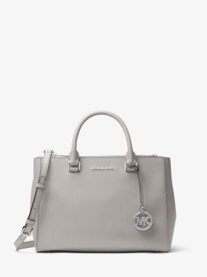 Kellen Saffiano Leather Satchel Michael Kors