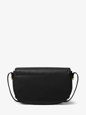 Michael kors cary shop medium leather saddle bag