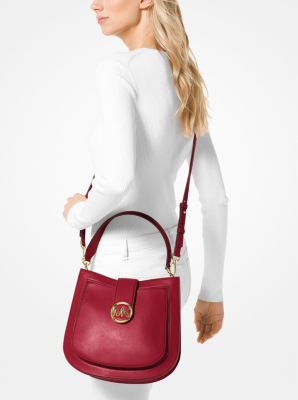 Lillie Medium Leather Shoulder Bag image number 3