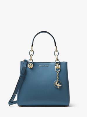 Cynthia Small Leather Satchel image number 0