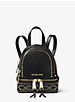 Rhea Mini Studded Leather Backpack image number 0