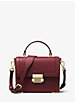 Jayne Small Pebbled Leather Trunk Bag image number 0