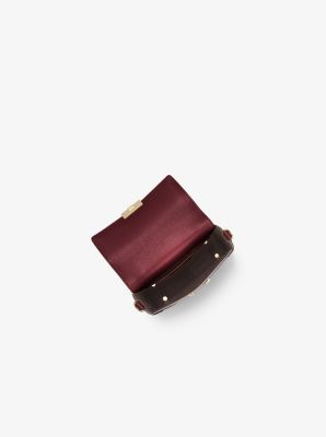 Jayne small pebbled leather trunk bag best sale