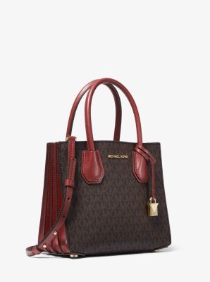 Michael kors mercer pebbled leather accordion crossbody sale