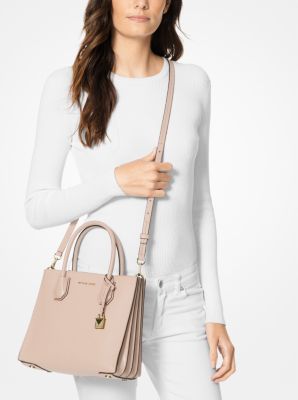 Mercer Pebbled Leather Accordion Crossbody Michael Kors Canada